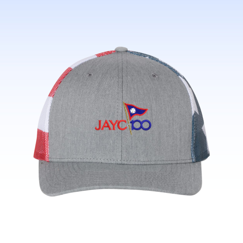 PRINTED MESH TRUCKER CAP