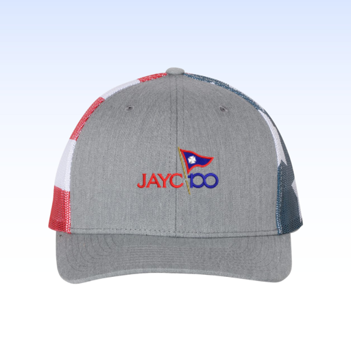PRINTED MESH TRUCKER CAP
